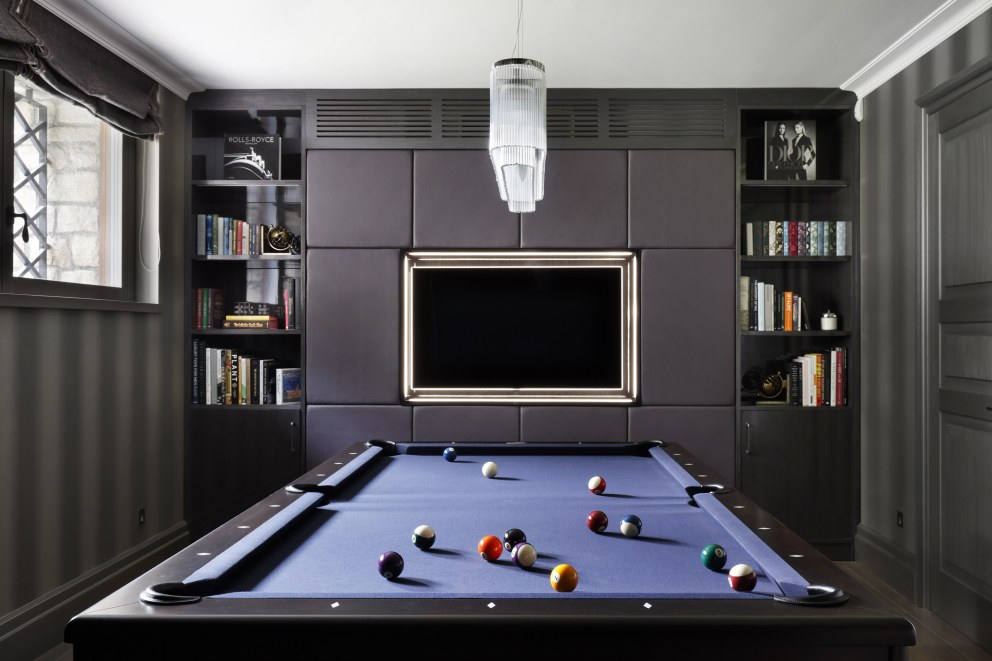 The Lakehouse, Italy | Basement Games Room | Interior Designers